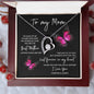 Mom - Last Forever In My Heart Forever Love Necklace