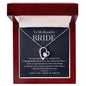 Bride-Forever Together Forever Love Necklace