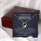 Bride-Forever Together Forever Love Necklace