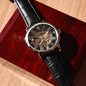 For Him - Happy Holidays Openwork Watch