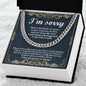 Husband - Wish I Could Cuban Chain