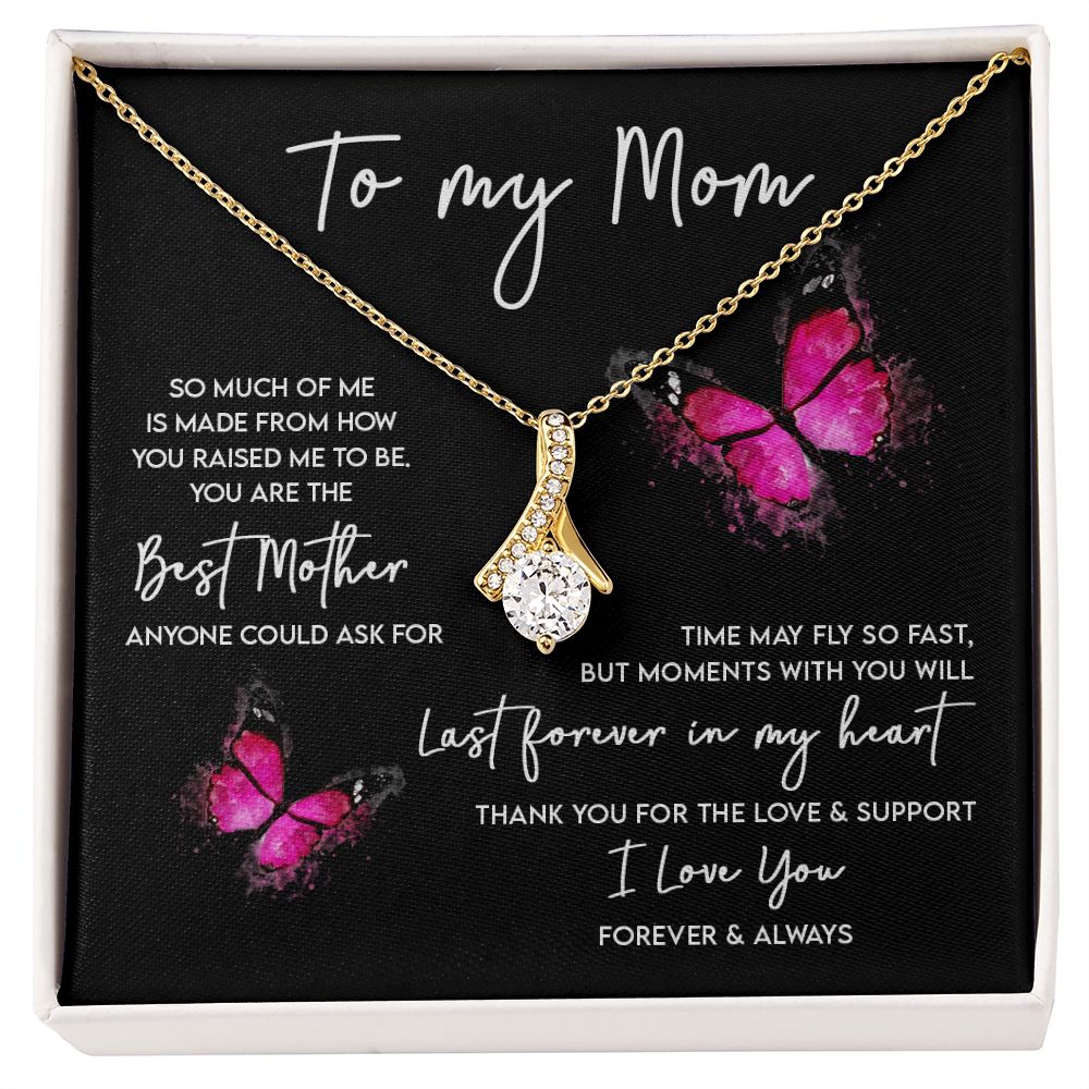Mom-Last Forever In My Heart Alluring Beauty Necklace