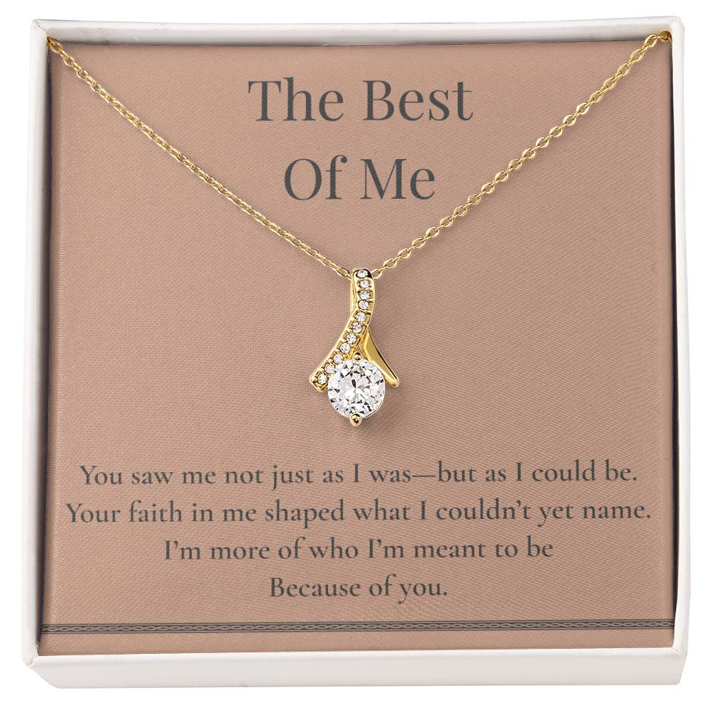 Wife —The Best Of Me Alluring Beauty Necklace