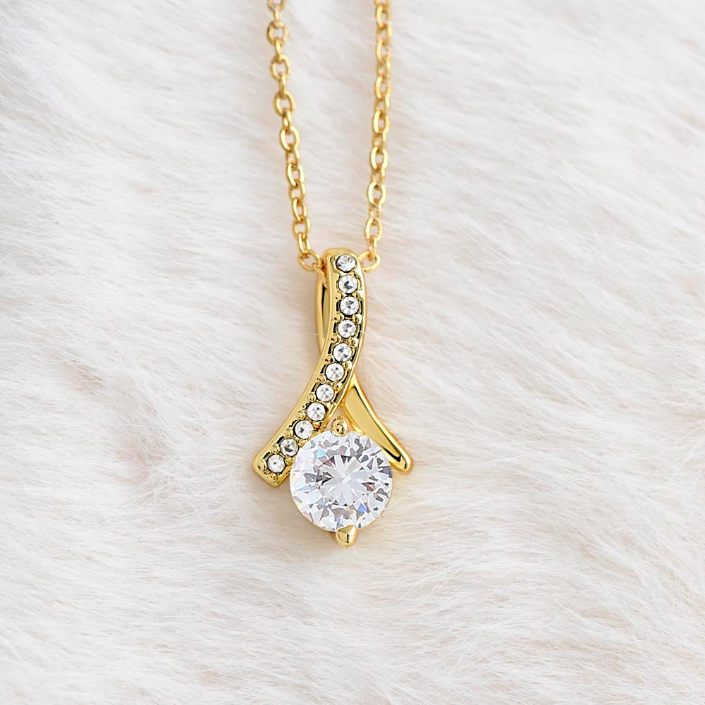Mom-Last Forever In My Heart Alluring Beauty Necklace