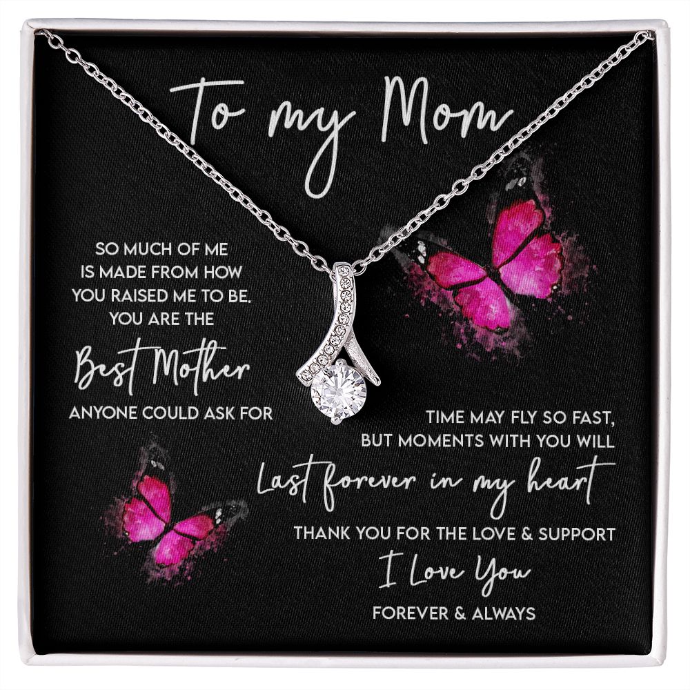 Mom-Last Forever In My Heart Alluring Beauty Necklace
