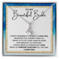 Bride-Hand in Hand Alluring Beauty Necklace