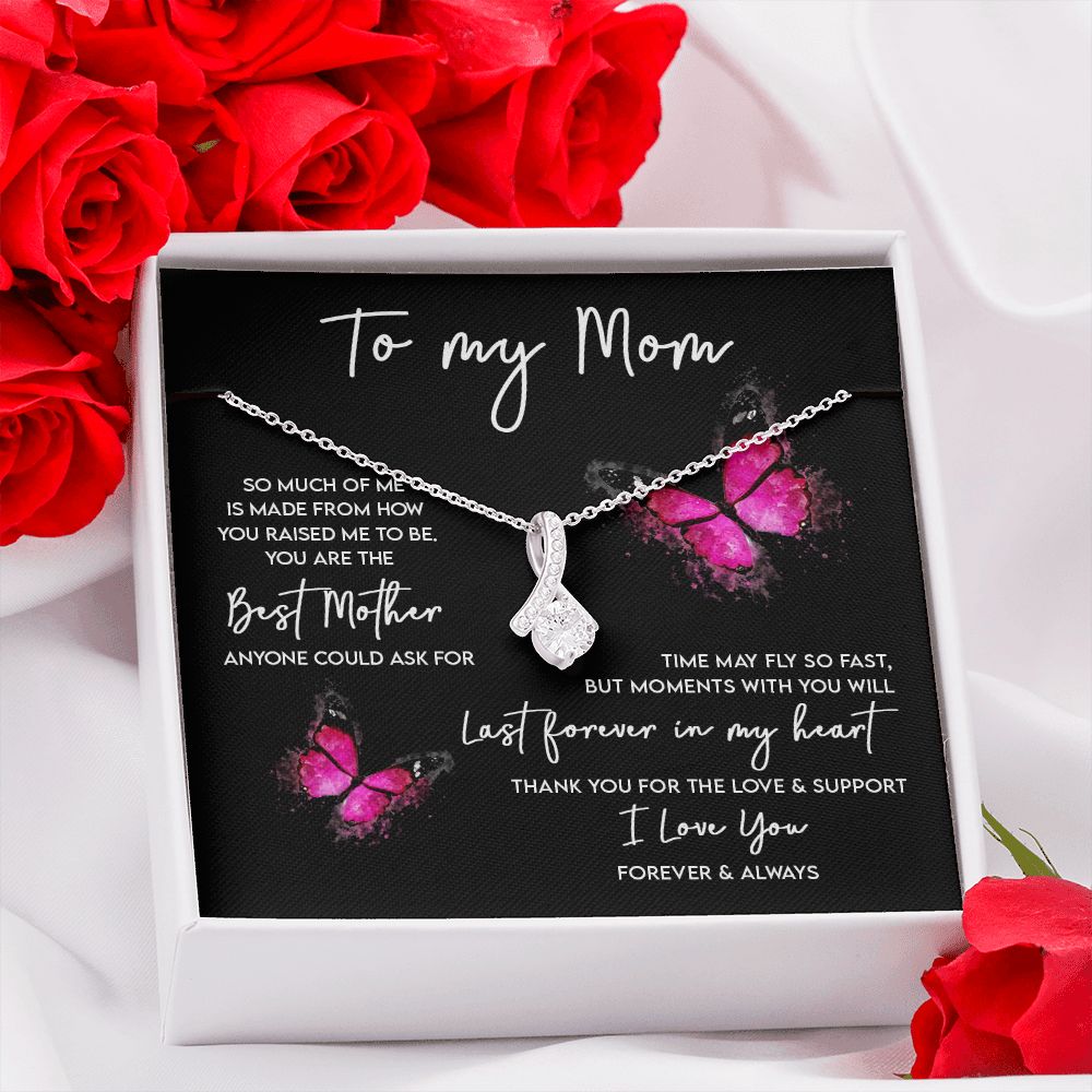 Mom-Last Forever In My Heart Alluring Beauty Necklace