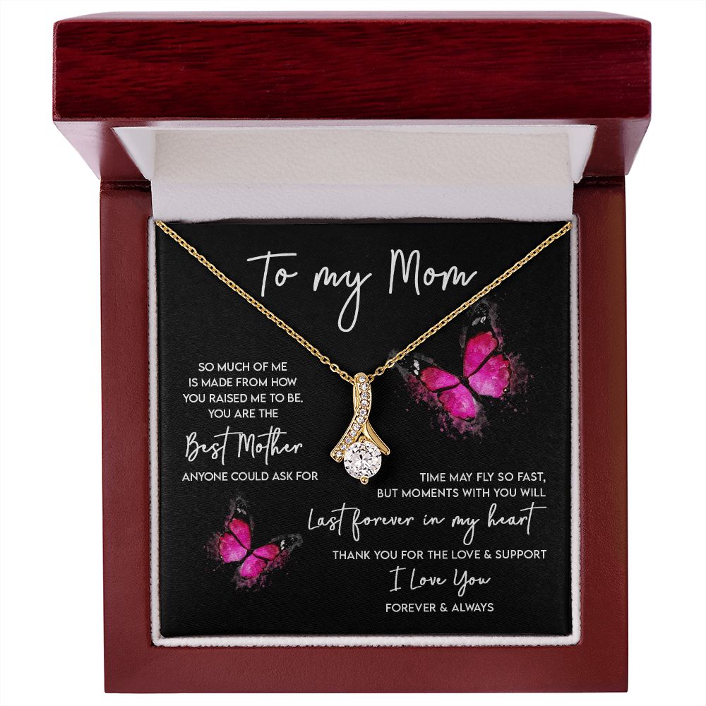 Mom-Last Forever In My Heart Alluring Beauty Necklace