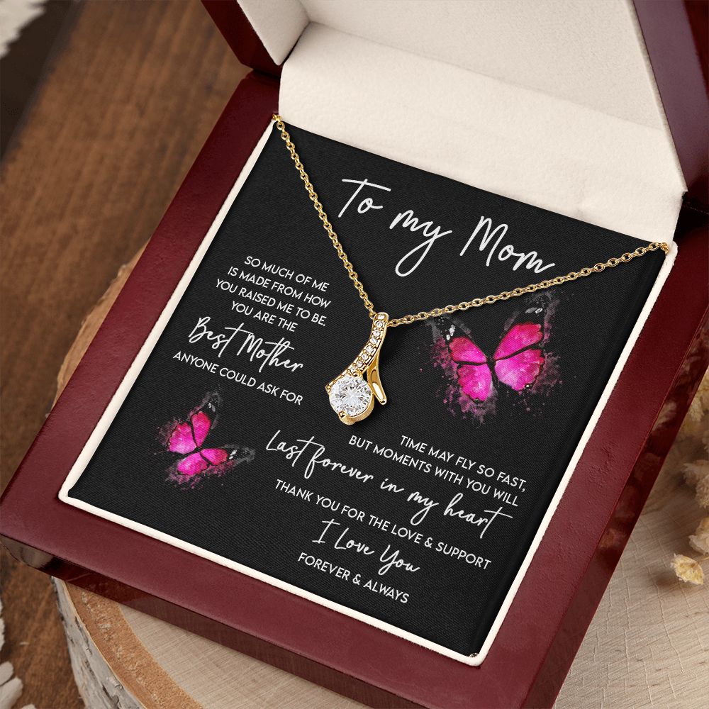 Mom-Last Forever In My Heart Alluring Beauty Necklace