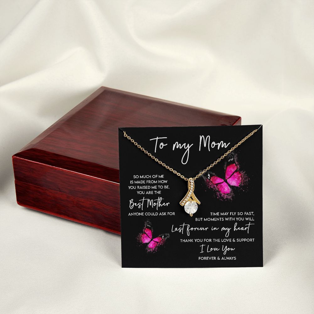 Mom-Last Forever In My Heart Alluring Beauty Necklace