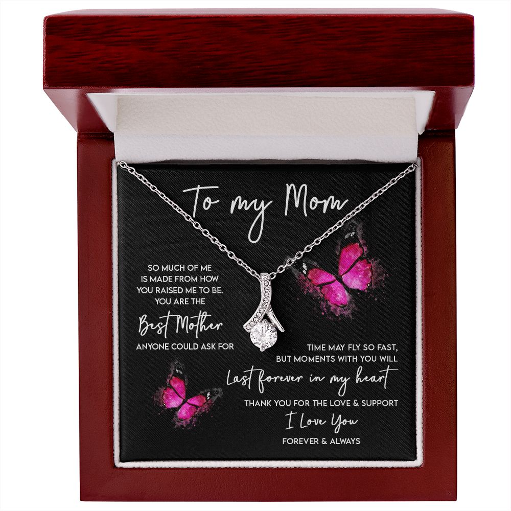 Mom-Last Forever In My Heart Alluring Beauty Necklace