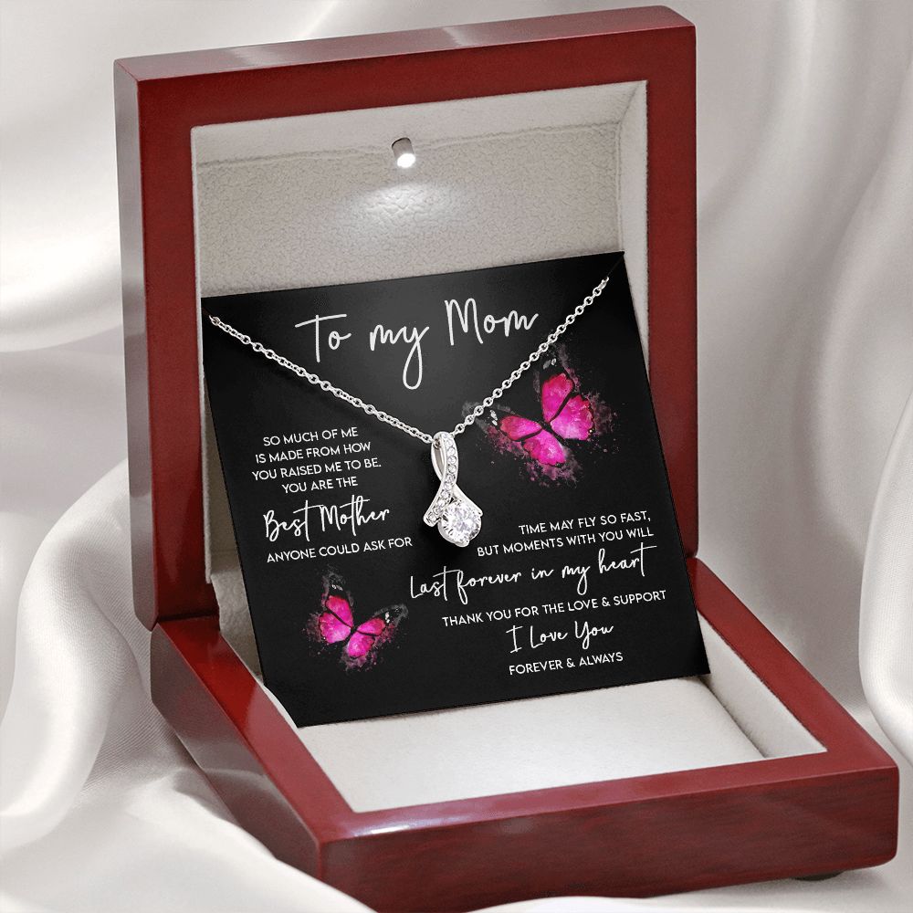 Mom-Last Forever In My Heart Alluring Beauty Necklace