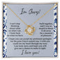 Wife - Through My Eyes Love Knot Necklace
