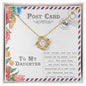 Daughter - Goes With You Love Knot Necklace