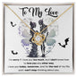Wife - Love Too Much Love Knot Necklace