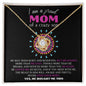Mom - Proud Mom Love Knot Necklace