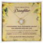 Daughter-Sweet Sound Love Knot Necklace