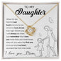 Daughter - Be There Love Knot Necklace