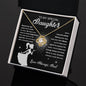 Daughter - Reach For The Stars Love Knot Necklace