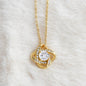 Mom - Supermom Love Knot Necklace