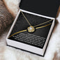 Girlfriend - Turn Your Back Love Knot Necklace