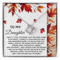 Daughter - Were A Baby Love Knot Necklace