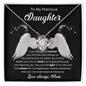 Daughter - In My Heart Love Knot Necklace
