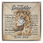 Daughter-Old Lion Love Knot Necklace