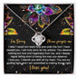 Girlfriend - All My Heart Love Knot Necklace