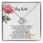 Wife - Hug It Out Love Knot Necklace