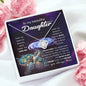 Daughter-Turtle Galaxy Love Knot Necklace