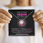 Mom - Proud Mom Love Knot Necklace