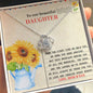 Daughter - The First Time Love Knot Necklace