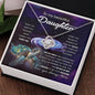 Daughter-Turtle Galaxy Love Knot Necklace