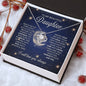 Daughter-Beautiful Stars Love Knot Necklace