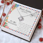 Daughter - Goes With You Love Knot Necklace