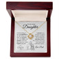 Daughter - More Than Words Love Knot Necklace