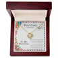 Daughter - Goes With You Love Knot Necklace