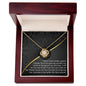 Girlfriend - Turn Your Back Love Knot Necklace