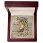 Daughter-Old Lion Love Knot Necklace