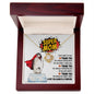 Mom - Supermom Love Knot Necklace