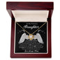 Daughter - In My Heart Love Knot Necklace