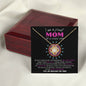 Mom - Proud Mom Love Knot Necklace
