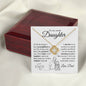 Daughter - More Than Words Love Knot Necklace
