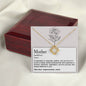Mom - Superhero Love Knot Necklace