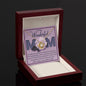 Mom - The Greatest Mom Love Knot Necklace