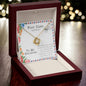 Daughter - Goes With You Love Knot Necklace