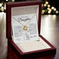 Daughter - More Than Words Love Knot Necklace
