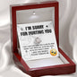 Wife - Travel Back Love Knot Necklace