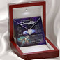 Daughter-Turtle Galaxy Love Knot Necklace